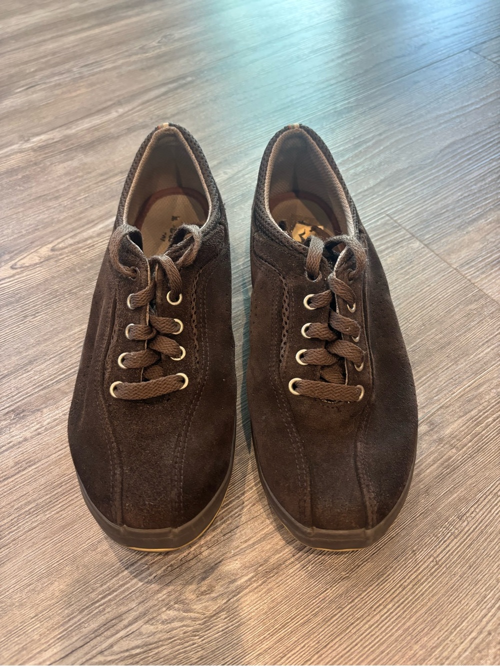 Keds Men's Dark Brown Suede Lace-Up Slip-On Sneakers